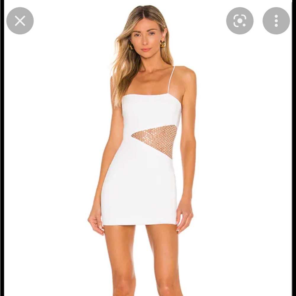 Superdown | NWT Cia Mini Dress in White Size S